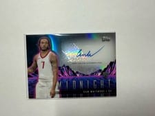 2023-24 Topps Midnight Rookie Horizon Signatures Cam Whitmore #RHS-CW card