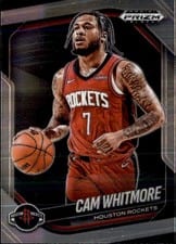 2024-25 Panini Prizm Black Base Set Cam Whitmore #199