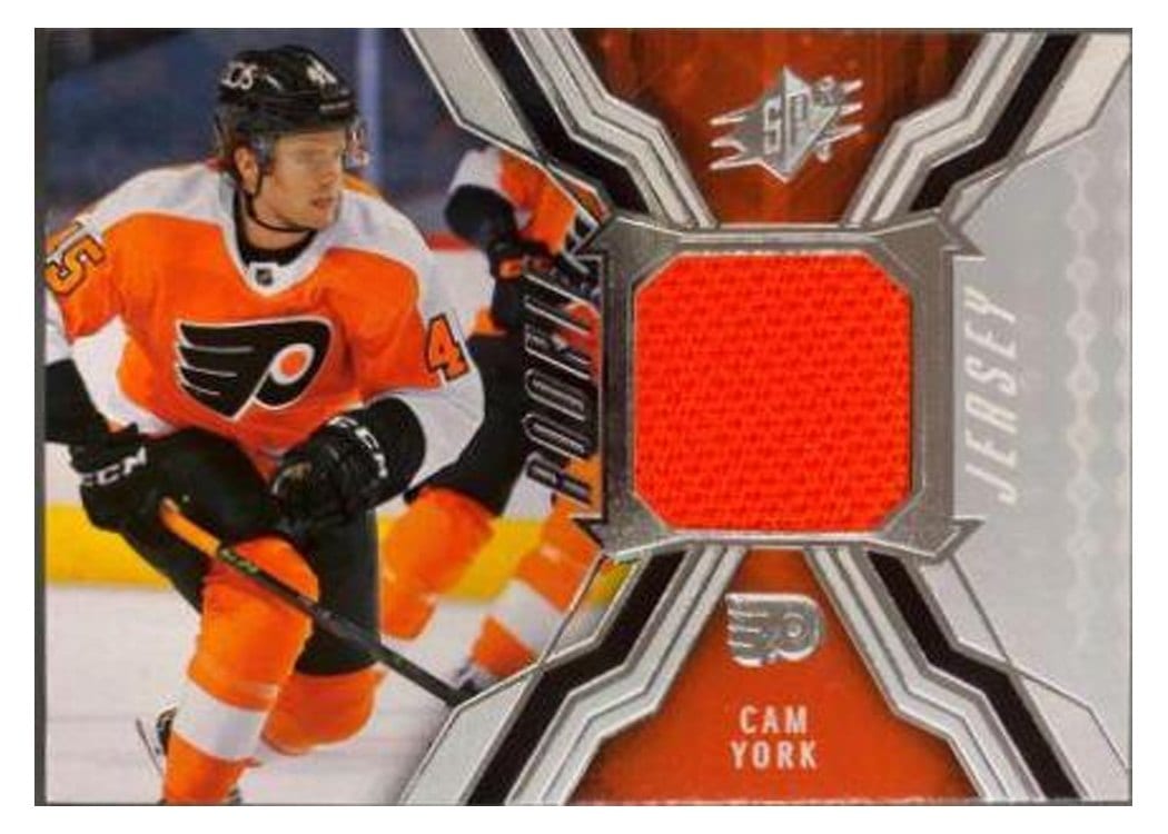 2021-22 SPx Rookie Jersey Cam York #RJ-CY card