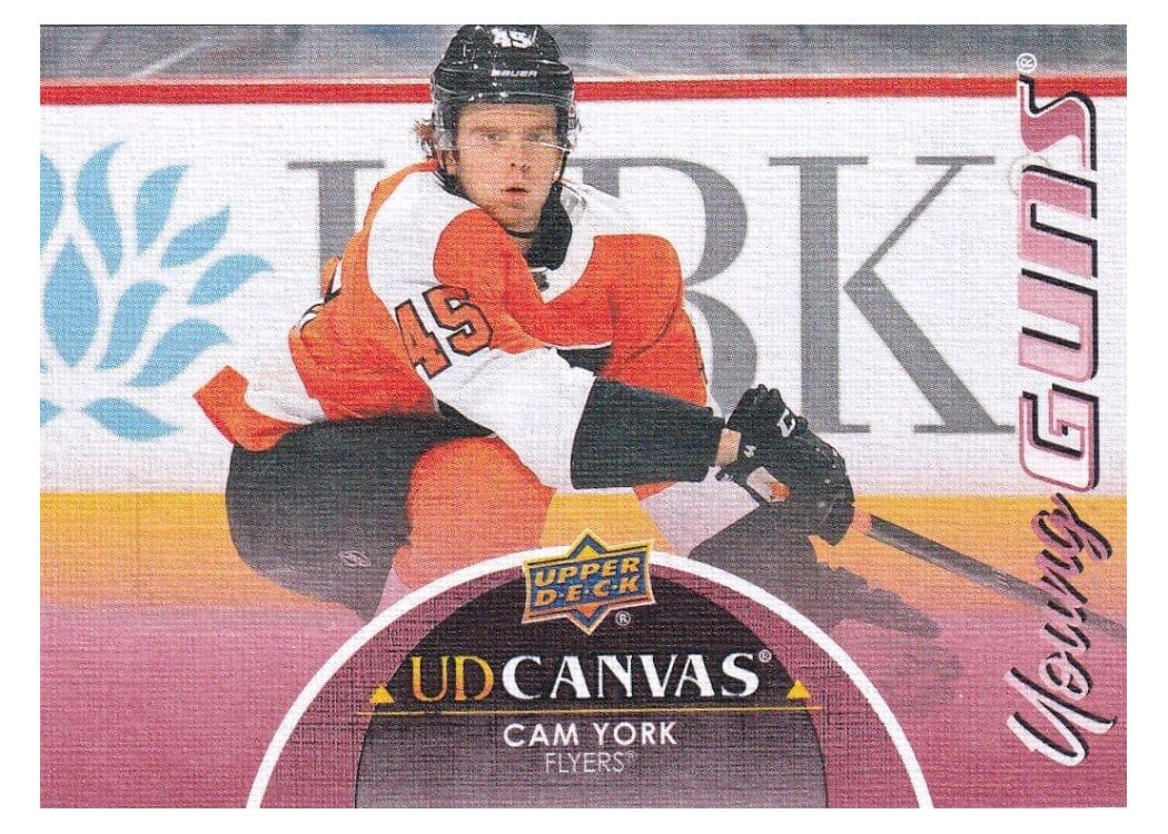 2021-22 Upper Deck UD Canvas Cam York #C233 card