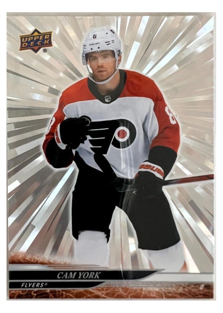 2024-25 Upper Deck Base Set Cam York #376 card