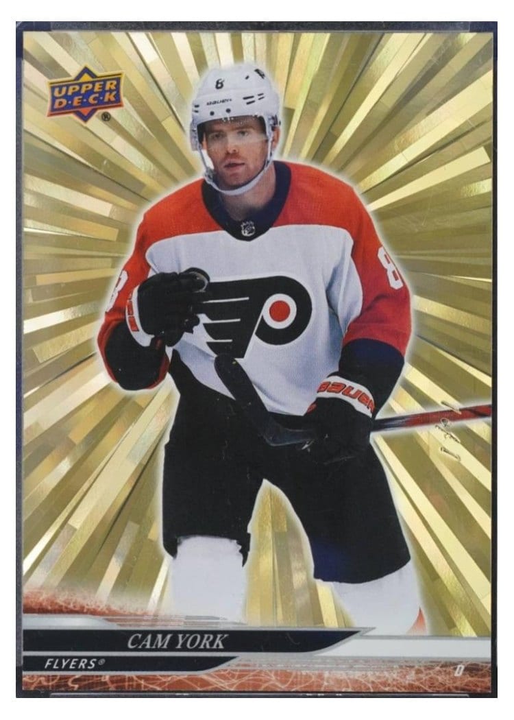 2024-25 Upper Deck Base Set Cam York #376 card