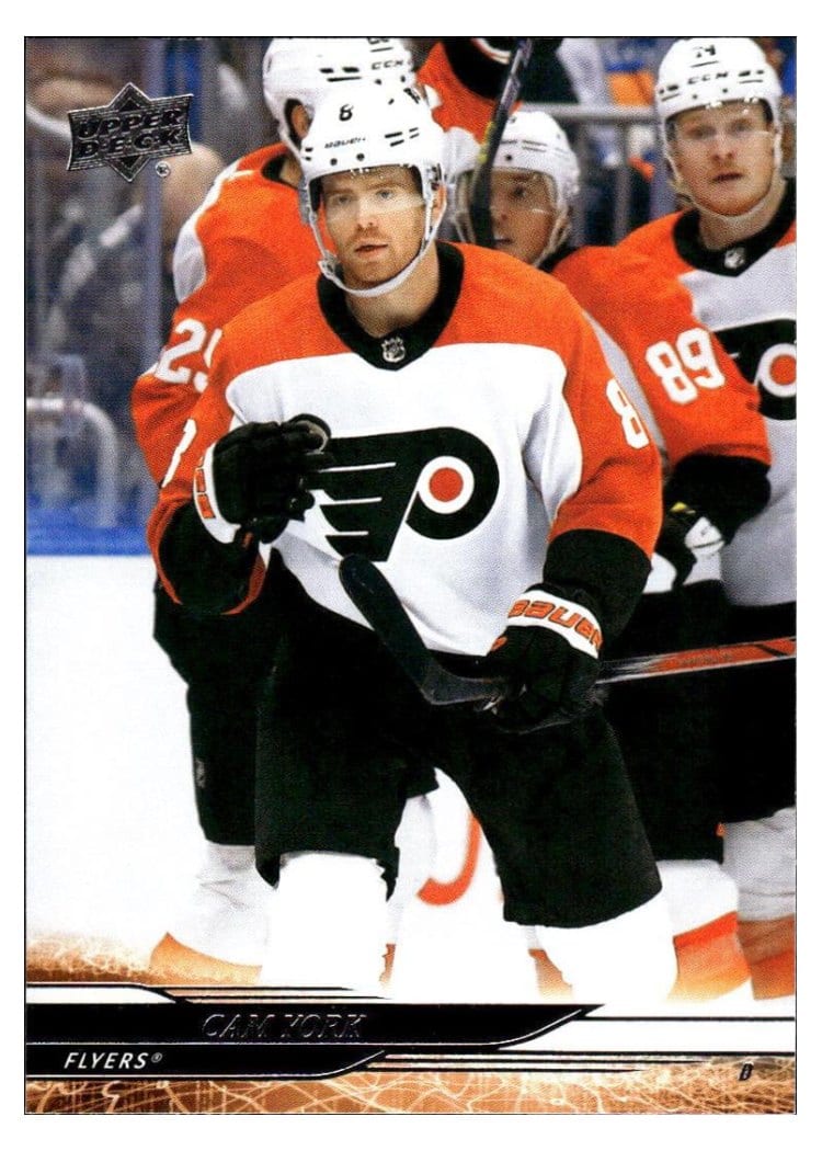 2024-25 Upper Deck Base Set Cam York #376 card