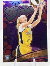 2024 Panini Prizm WNBA Groovy Cameron Brink #7 card