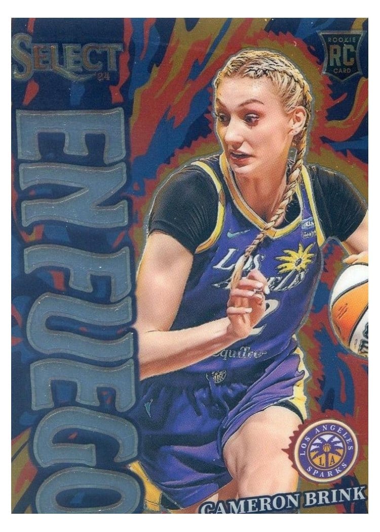 2024 Panini Select WNBA En Fuego Cameron Brink #5 card