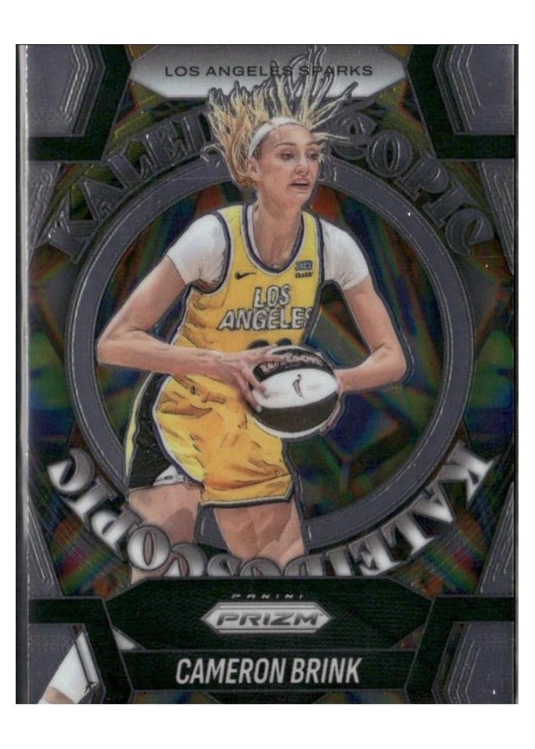 2025 Panini Prizm WNBA Kaleidoscopic Cameron Brink #10 card