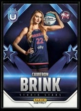 2026 Panini Instant Unrivaled Studio Stars Cameron Brink #1 card