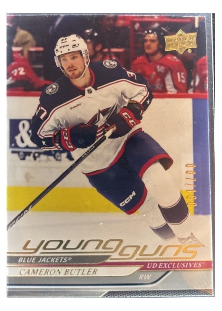 2024-25 Upper Deck Base Set Cameron Butler #455 card