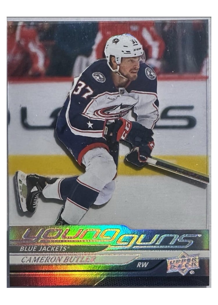 2024-25 Upper Deck Base Set Cameron Butler #455 card