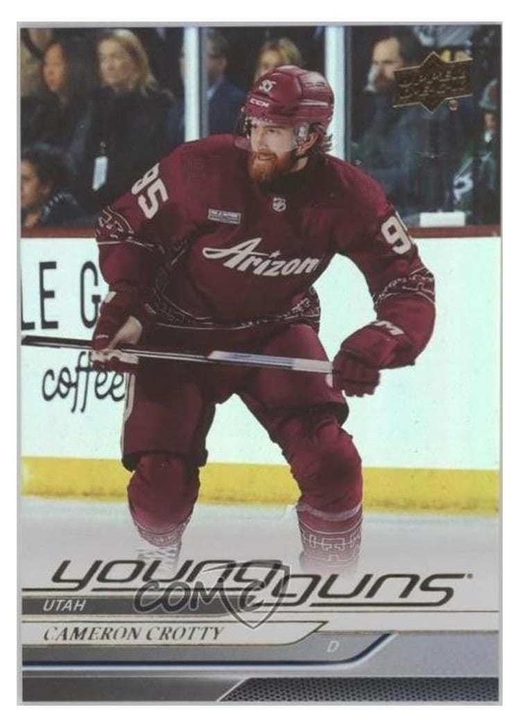 2024-25 Upper Deck Base Set Cameron Crotty #238 card