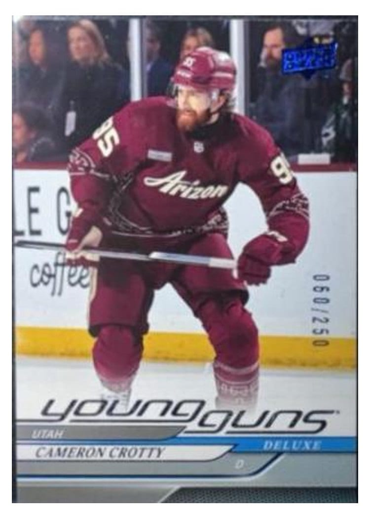 2024-25 Upper Deck Base Set Cameron Crotty #238 card
