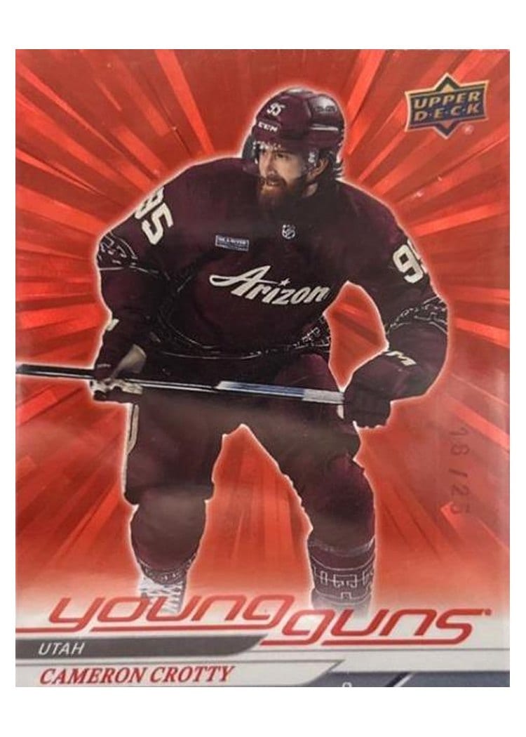 2024-25 Upper Deck Base Set Cameron Crotty #238 card