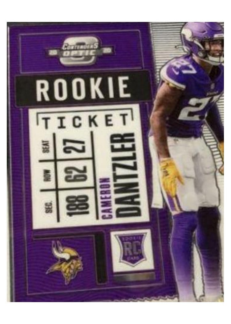 2020 Panini Contenders Optic Base Set Cameron Dantzler #170 card