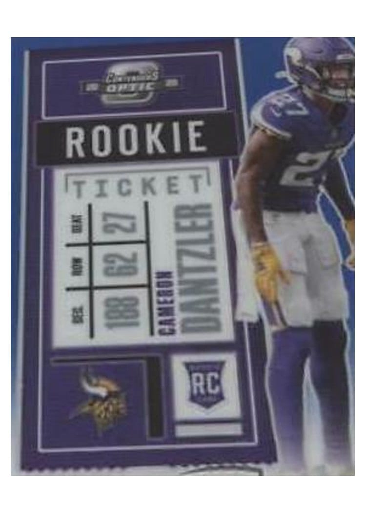 2020 Panini Contenders Optic Base Set Cameron Dantzler #170 card