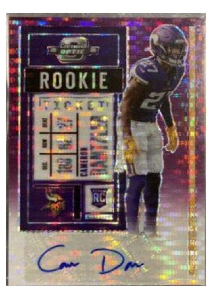 2020 Panini Contenders Optic Base Set Cameron Dantzler #170 card