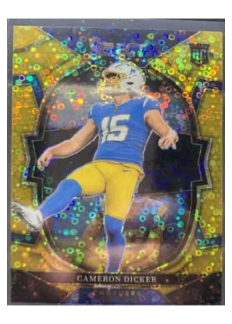 2022 Panini Select Base Set Cameron Dicker #16 card