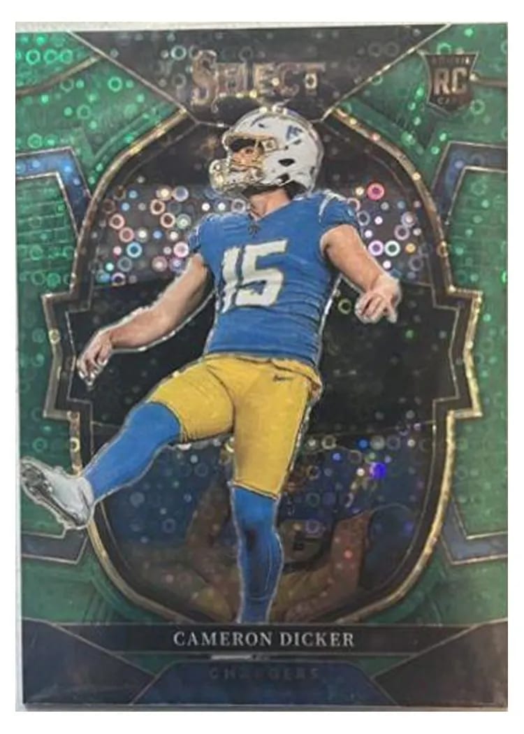 2022 Panini Select Base Set Cameron Dicker #16 card