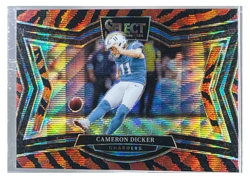 2024 Panini Select Base Set Cameron Dicker #415 card