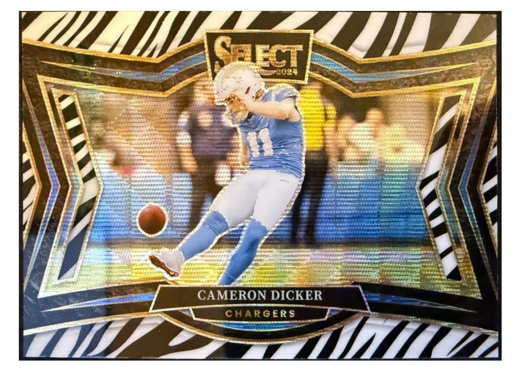 2024 Panini Select Base Set Cameron Dicker #415 card