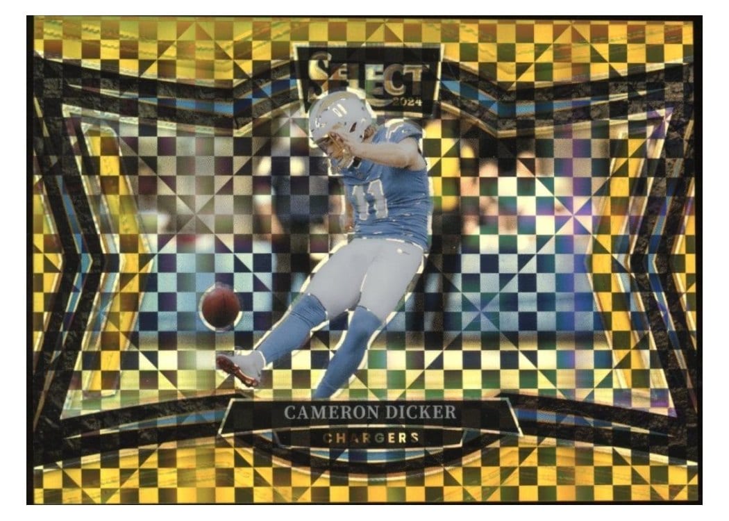 2024 Panini Select Base Set Cameron Dicker #415 card