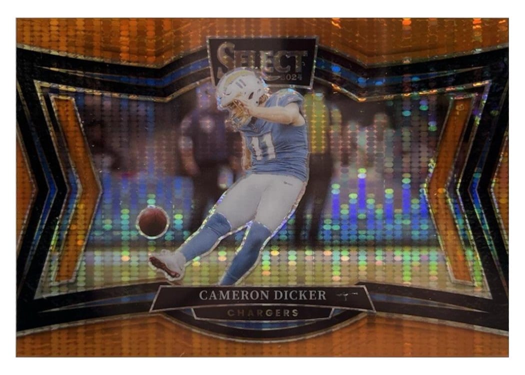 2024 Panini Select Base Set Cameron Dicker #415 card