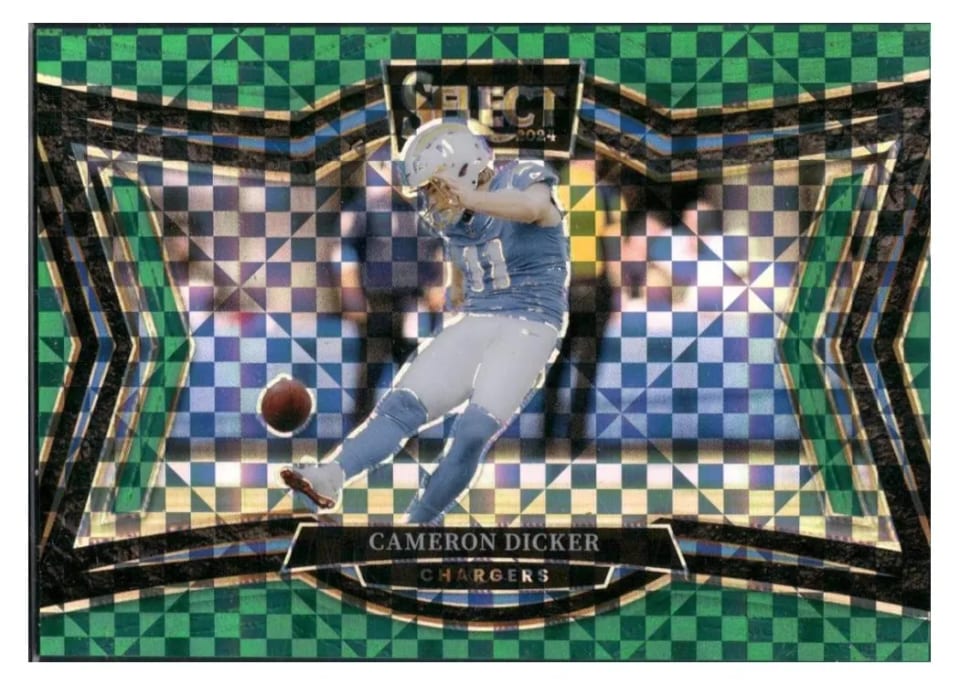 2024 Panini Select Base Set Cameron Dicker #415 card