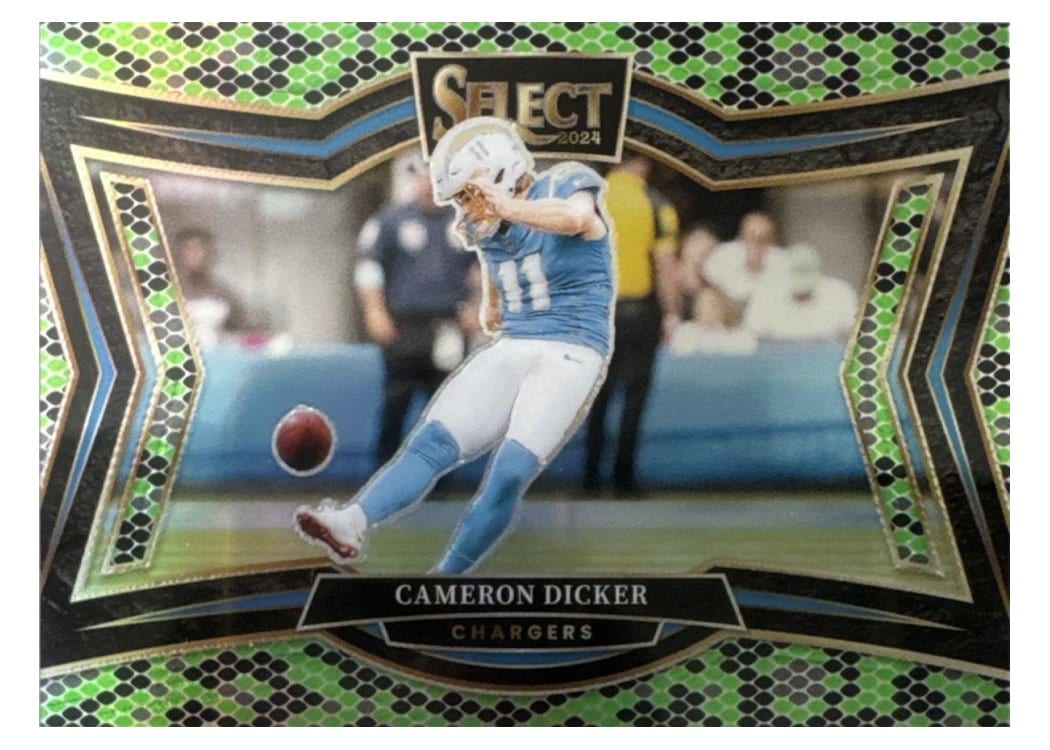 2024 Panini Select Base Set Cameron Dicker #415 card