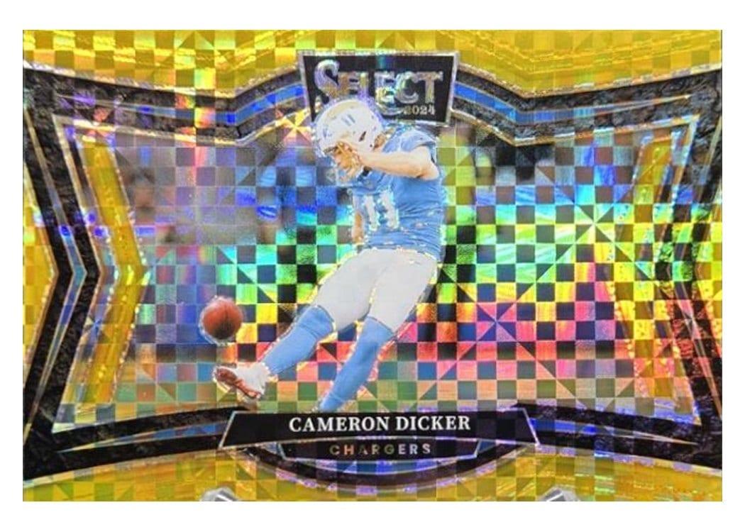 2024 Panini Select Base Set Cameron Dicker #415 card