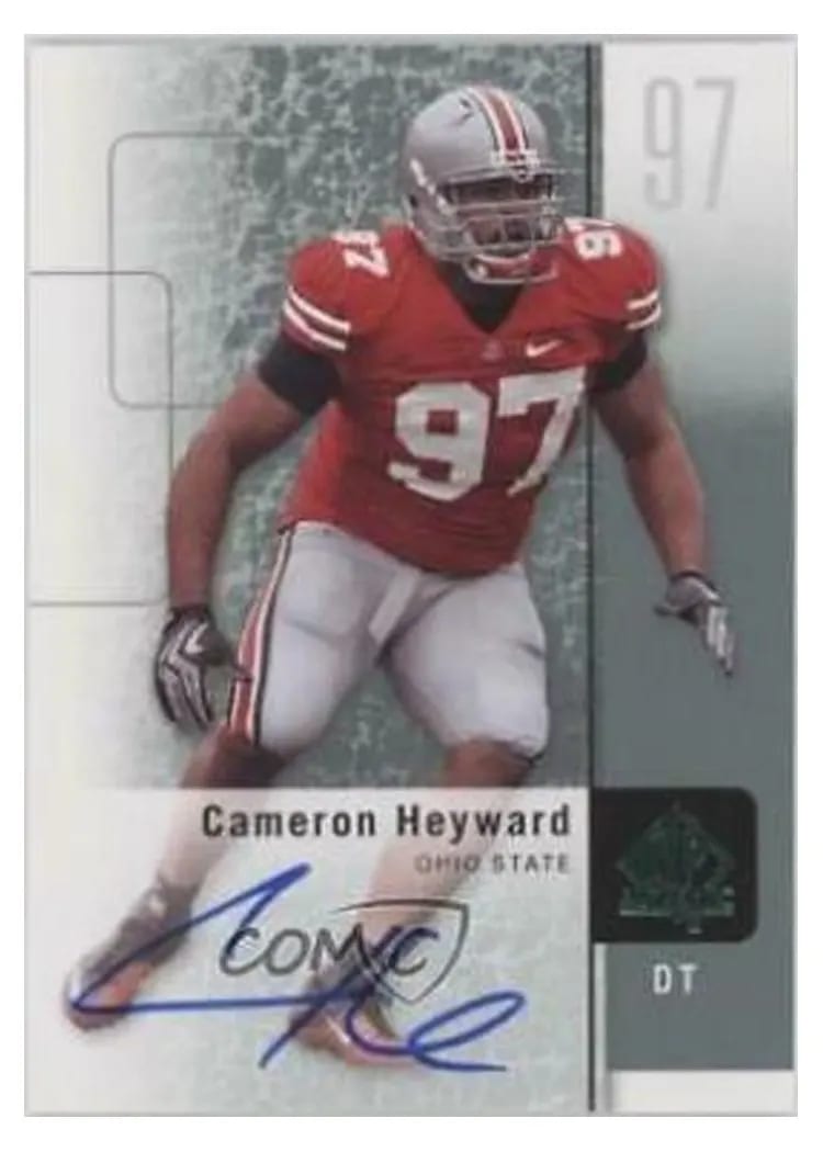 2011 SP Authentic Cameron Heyward Autograph #67 card