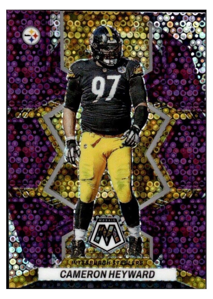 2022 Panini Mosaic Base Set Cameron Heyward #166 card