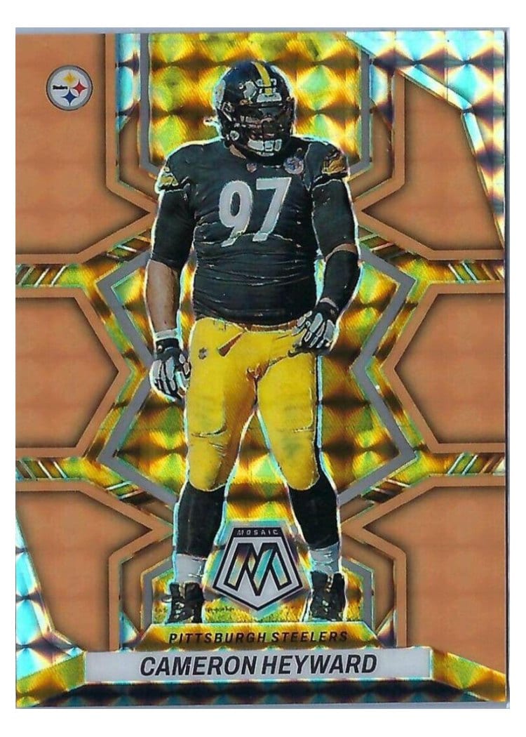 2022 Panini Mosaic Base Set Cameron Heyward #166 card