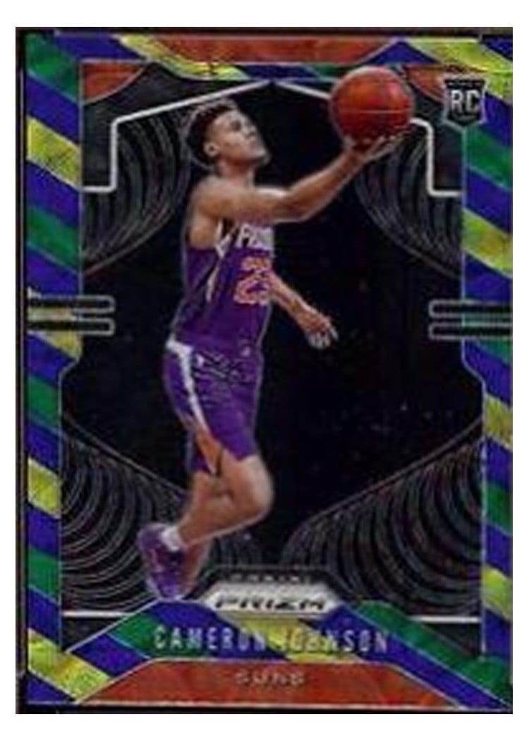 2019-20 Panini Prizm Base Set Cameron Johnson #257 card