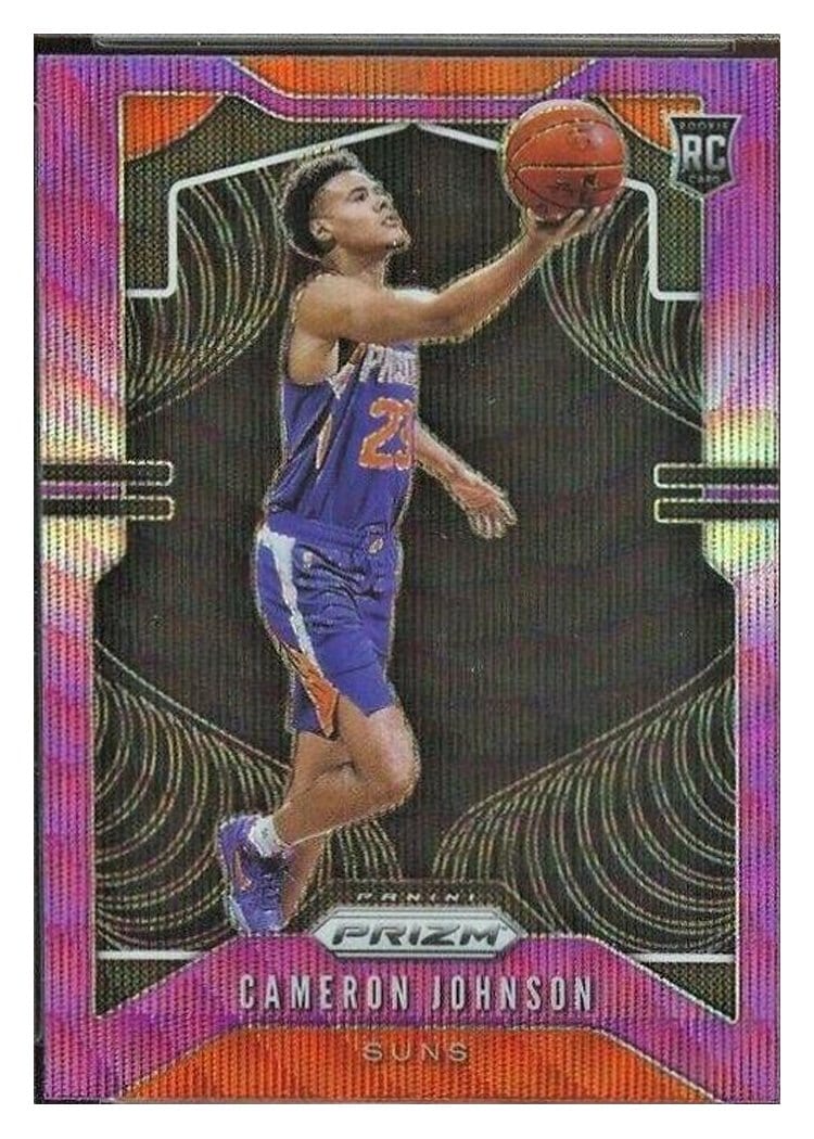 2019-20 Panini Prizm Base Set Cameron Johnson #257 card