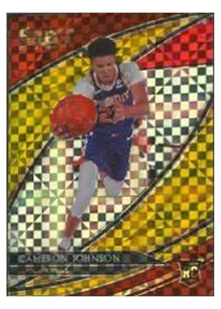 2019-20 Panini Select Base Set Cameron Johnson #202 card