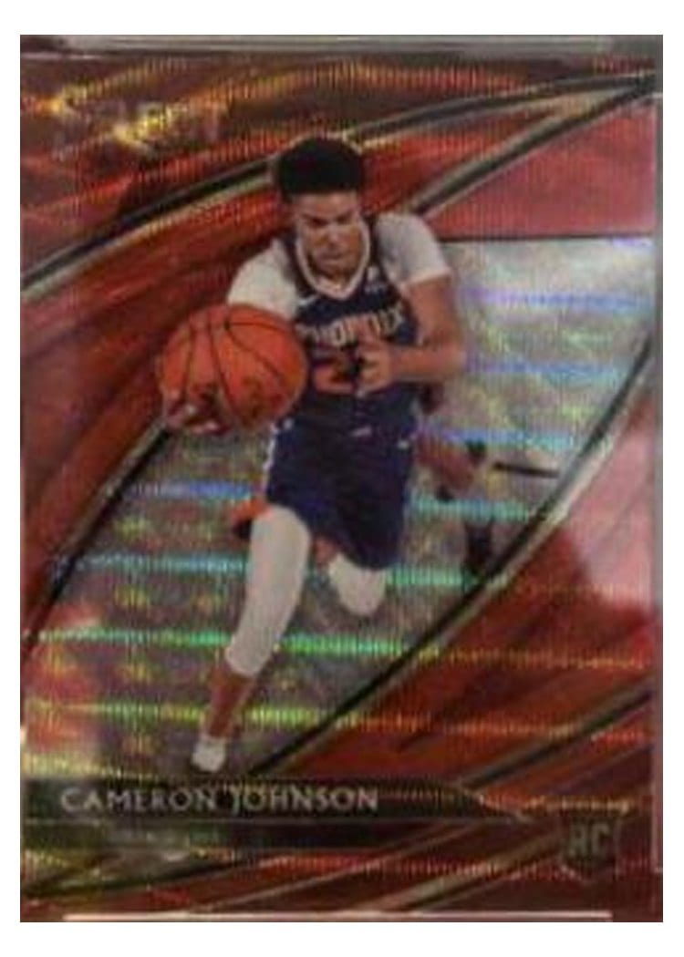 2019-20 Panini Select Base Set Cameron Johnson #202 card