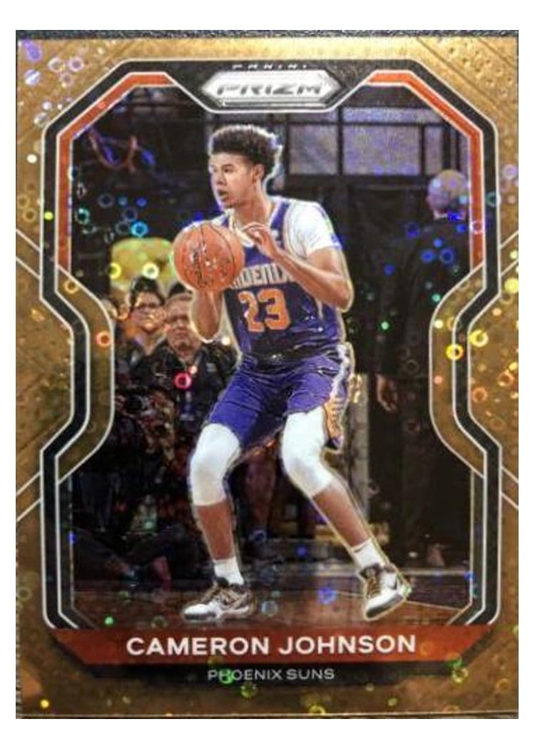 2020-21 Panini Prizm Base Set Cameron Johnson Fast Break Bronze Prizm #46 card