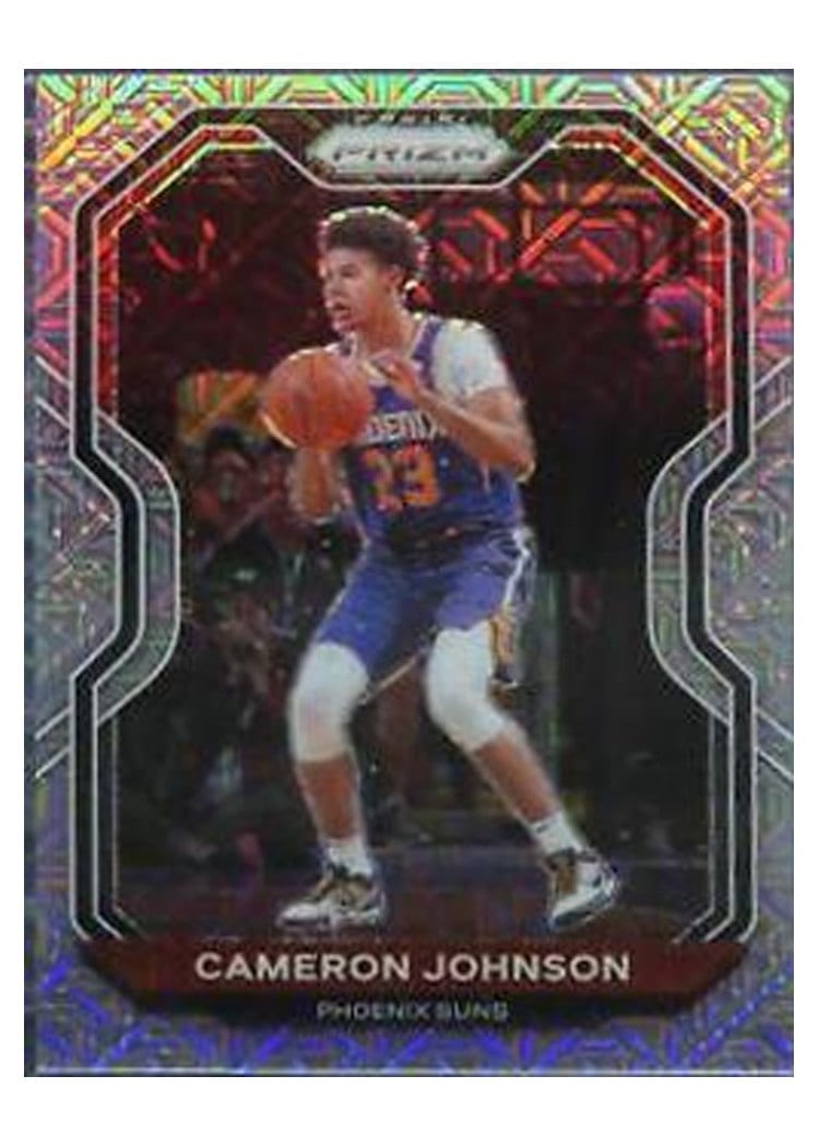 2020-21 Panini Prizm Base Set Cameron Johnson Mojo Prizm #46 card