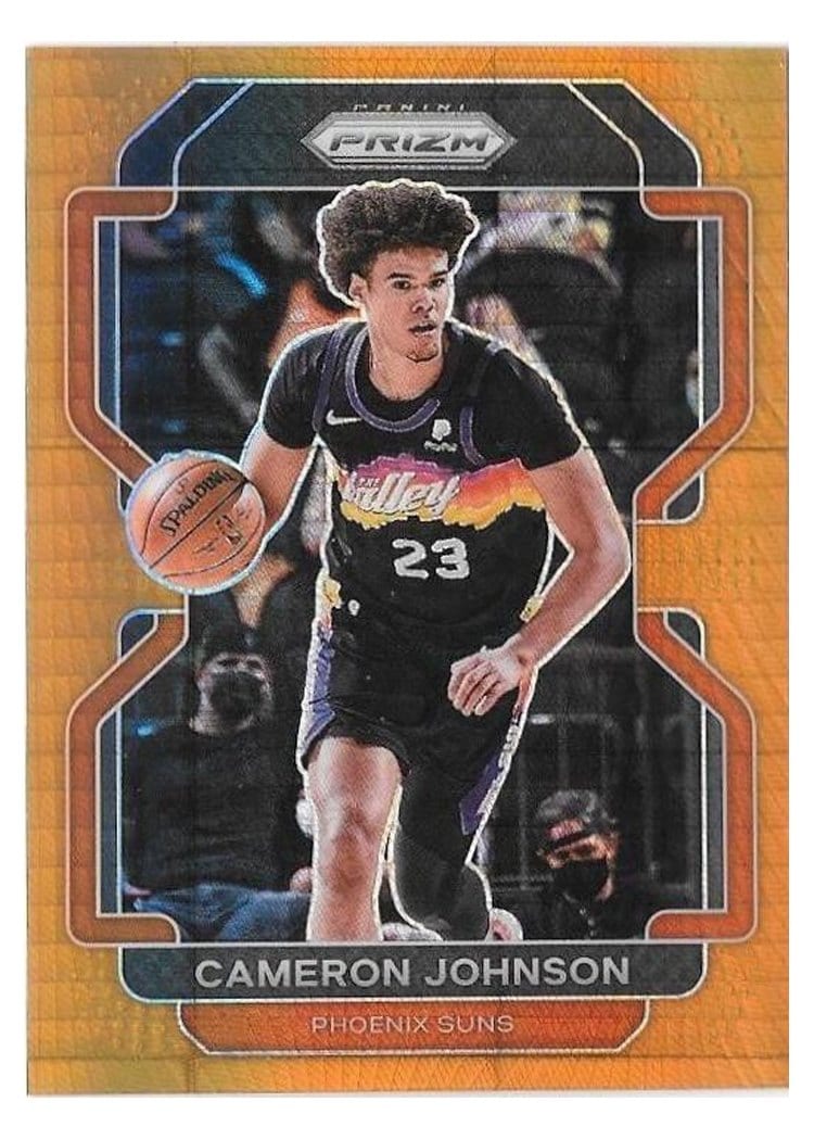 2021-22 Panini Prizm Base Set Cameron Johnson #186 card