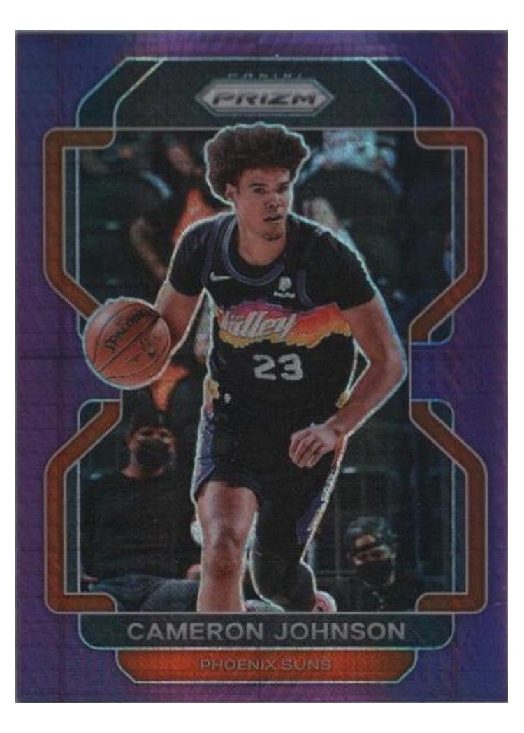 2021-22 Panini Prizm Base Set Cameron Johnson #186 card