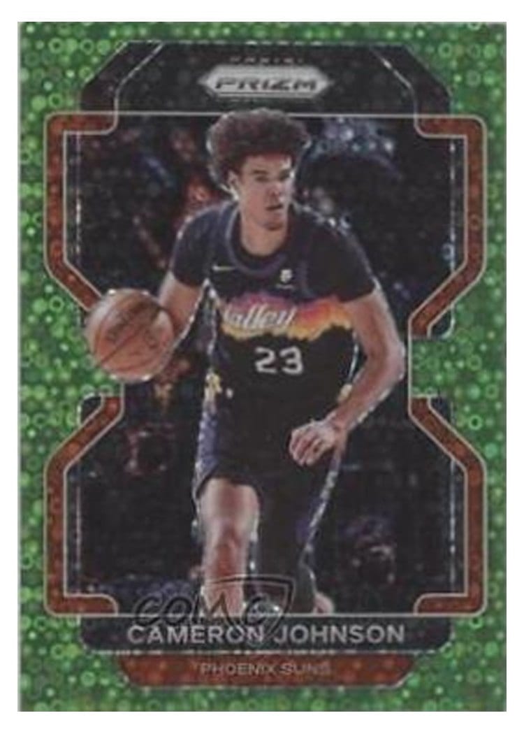 2021-22 Panini Prizm Base Set Cameron Johnson #186 card
