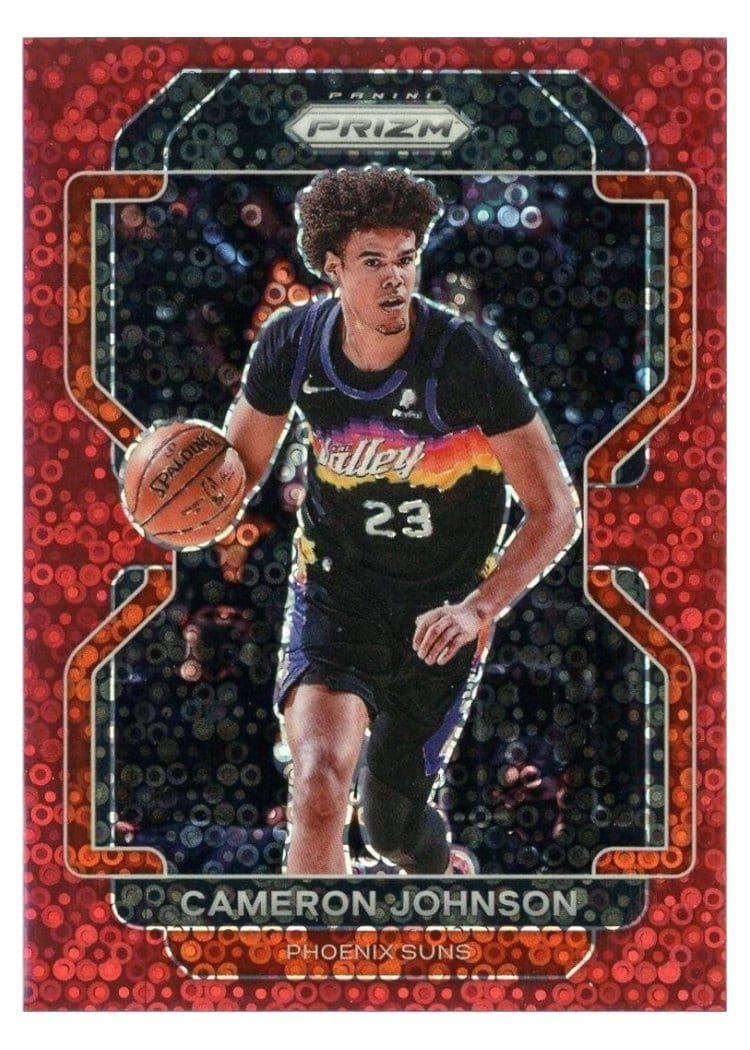 2021-22 Panini Prizm Base Set Cameron Johnson #186 card
