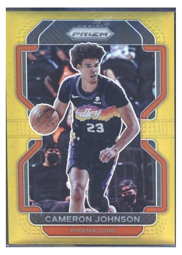 2021-22 Panini Prizm Base Set Cameron Johnson #186 card