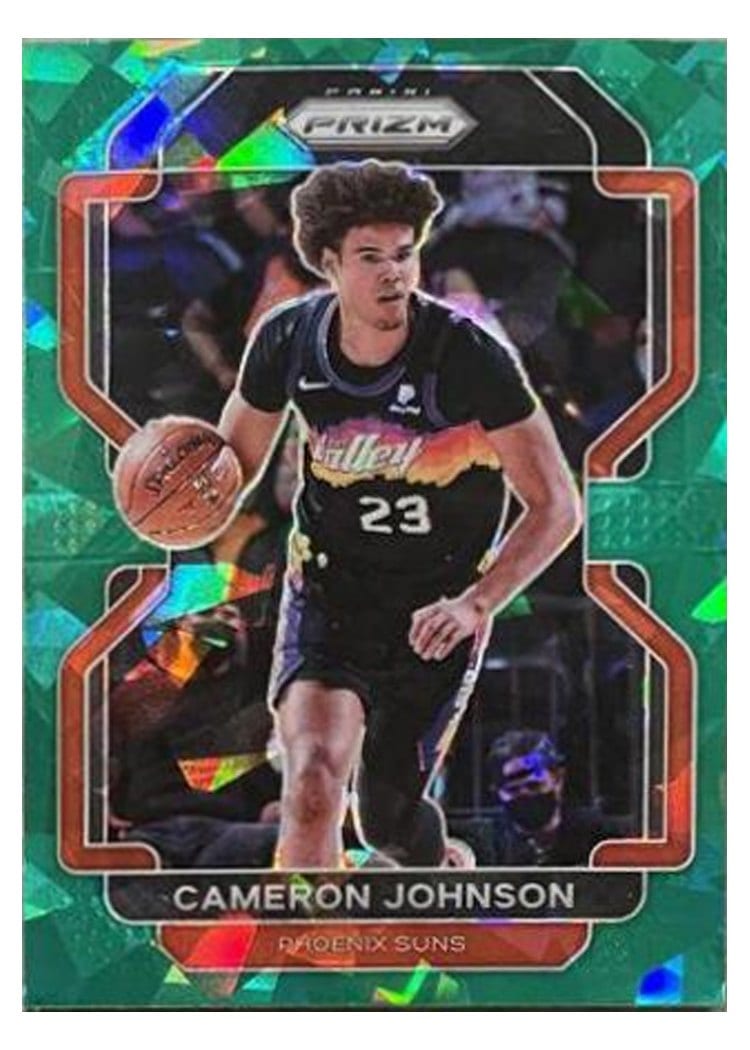 2021-22 Panini Prizm Base Set Cameron Johnson #186 card