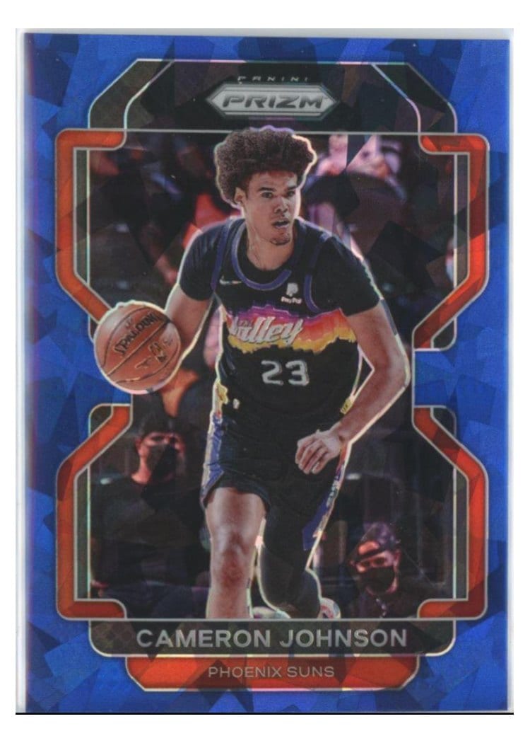 2021-22 Panini Prizm Base Set Cameron Johnson #186 card