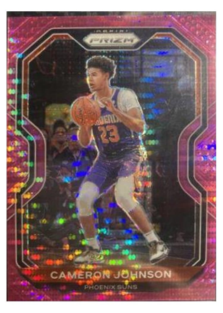 2021-22 Panini Prizm Base Set Cameron Johnson #186 card