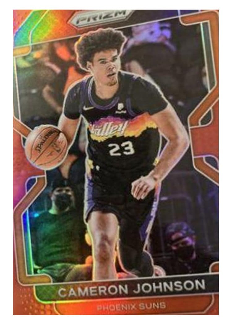 2021-22 Panini Prizm Base Set Cameron Johnson #186 card