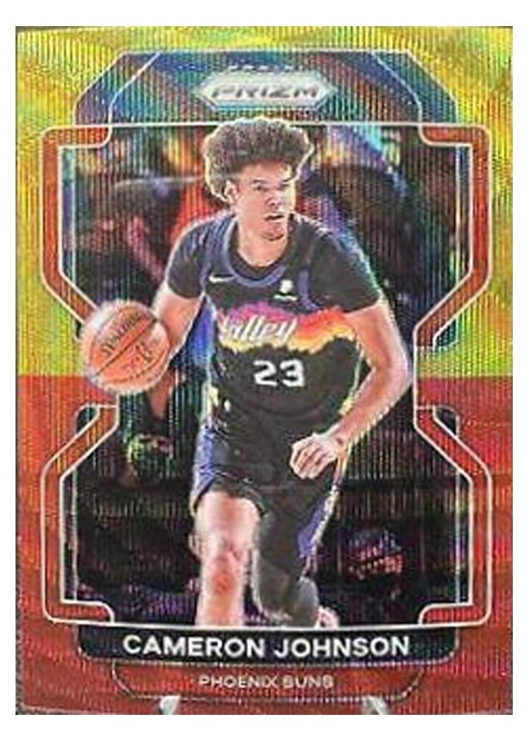 2021-22 Panini Prizm Base Set Cameron Johnson #186 card