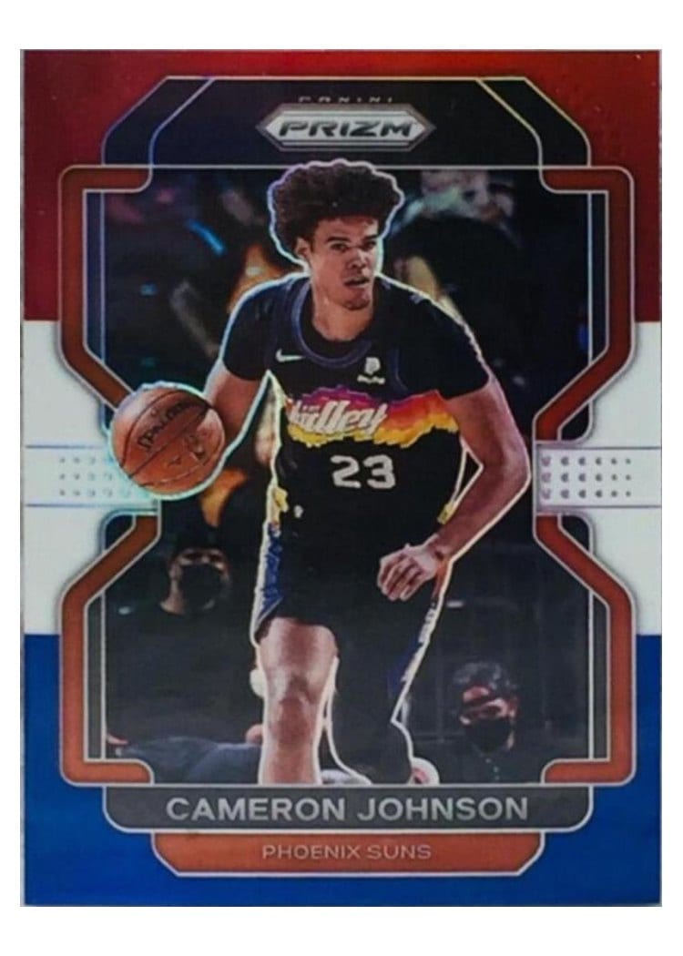 2021-22 Panini Prizm Base Set Cameron Johnson #186 card
