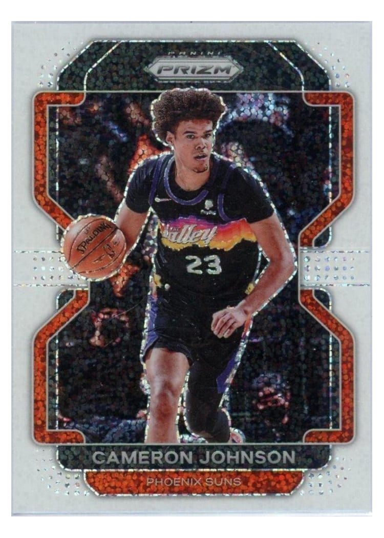 2021-22 Panini Prizm Base Set Cameron Johnson #186 card