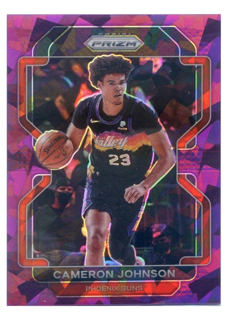 2021-22 Panini Prizm Base Set Cameron Johnson #186 card